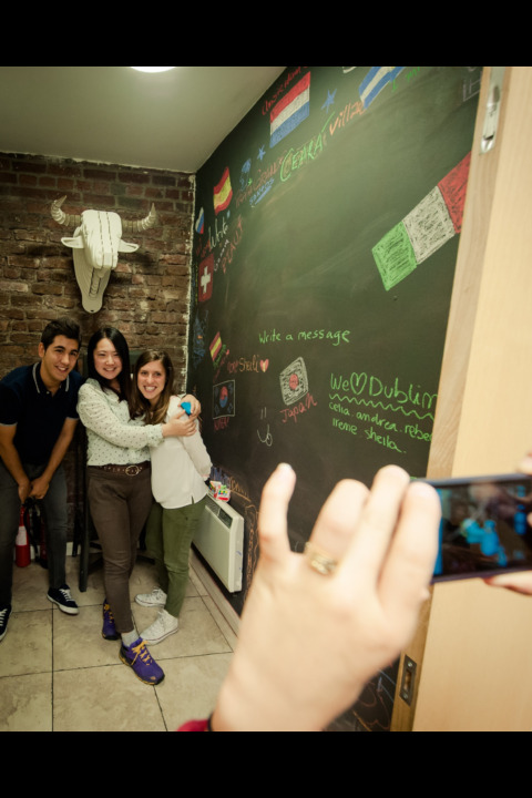 Activities in the school's common areas