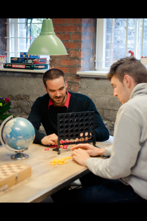 Social and recreation space at ISI Dublin